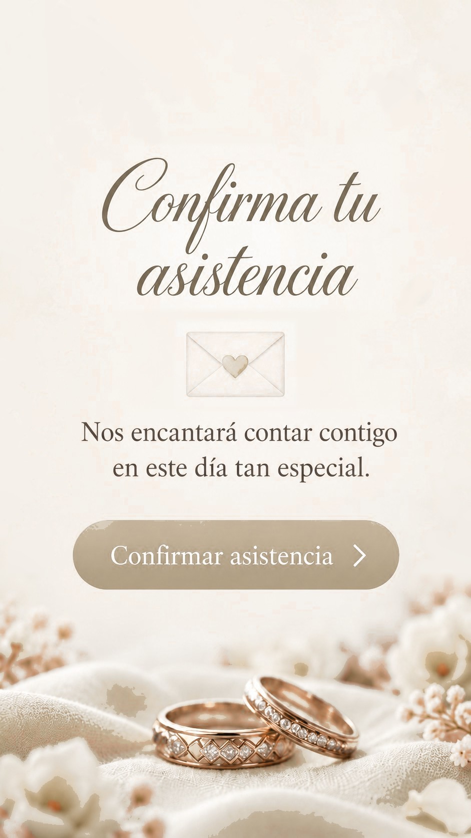 Confirma tu asistencia