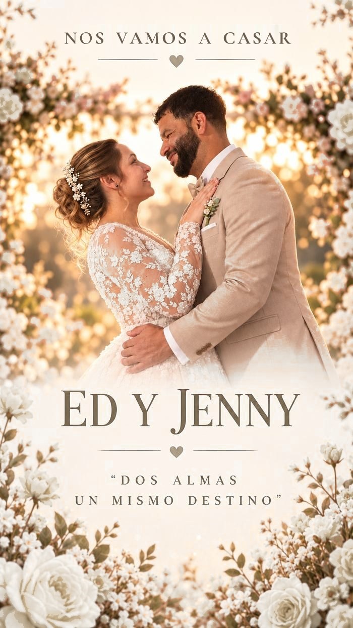 Nos vamos a casar · Ed y Jenny · Dos almas, un mismo destino